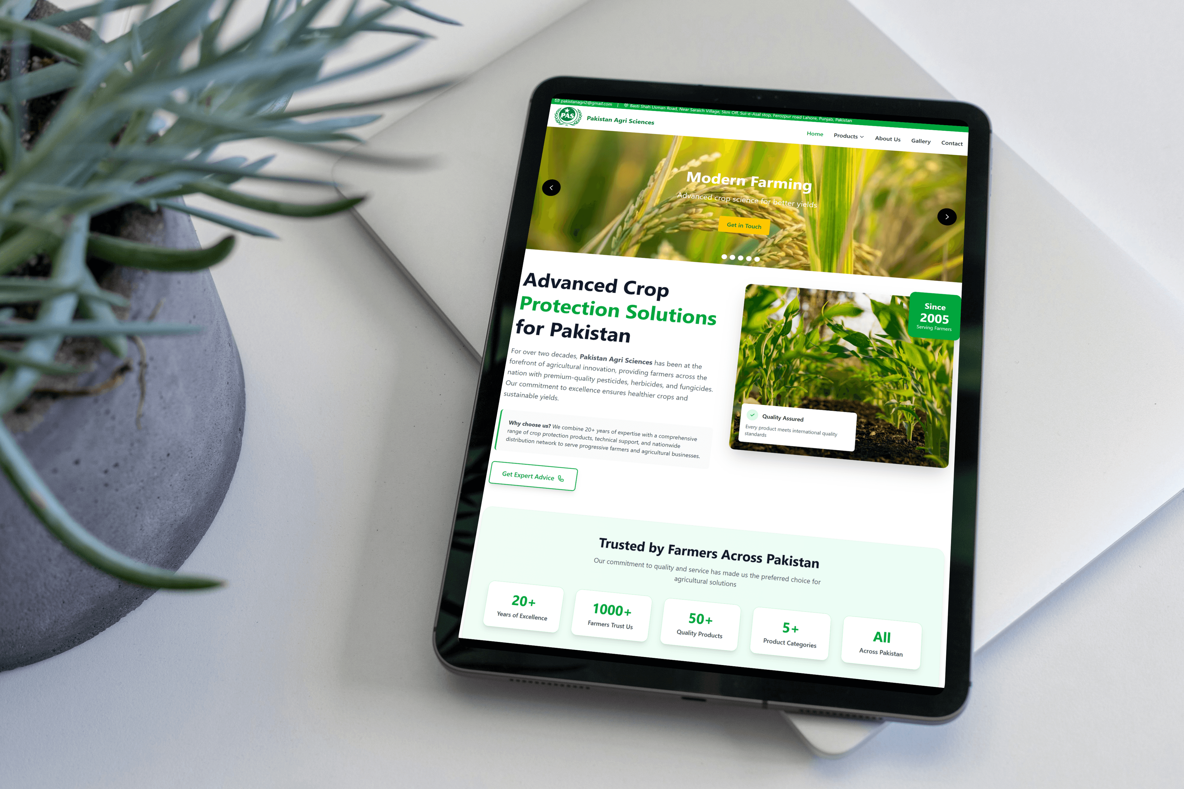 Pakistan-Agri-sciences Website